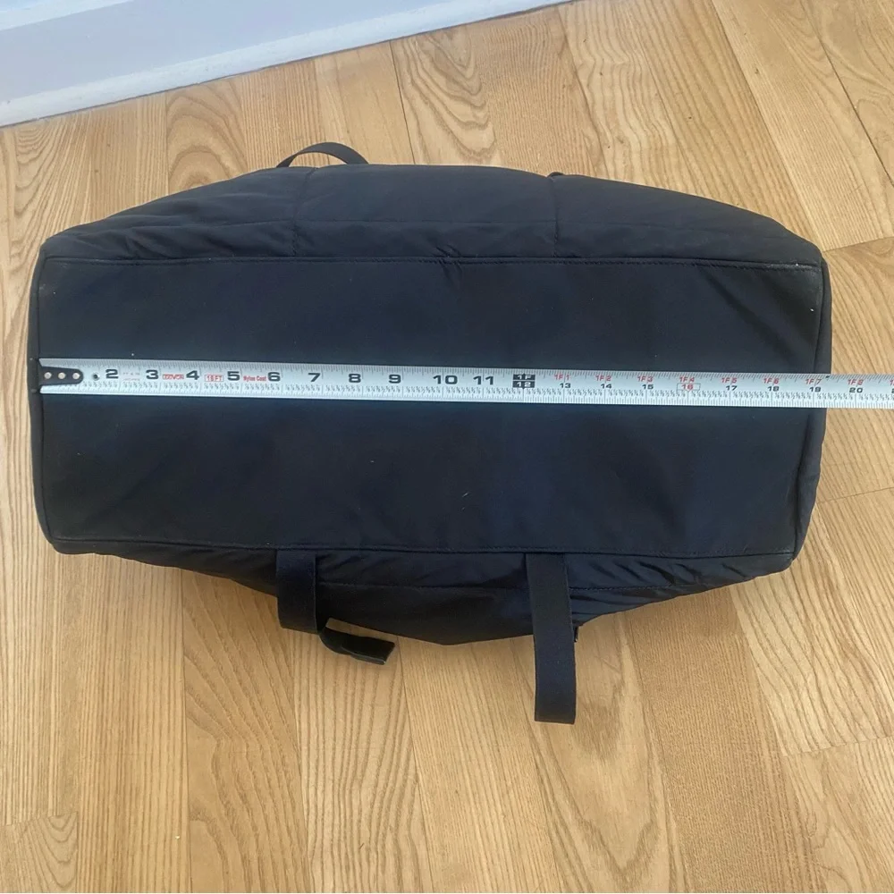 Calvin Klein Black CK Nylon Reissue Duffel Bag Gym Travel Weekender 205W39NYC